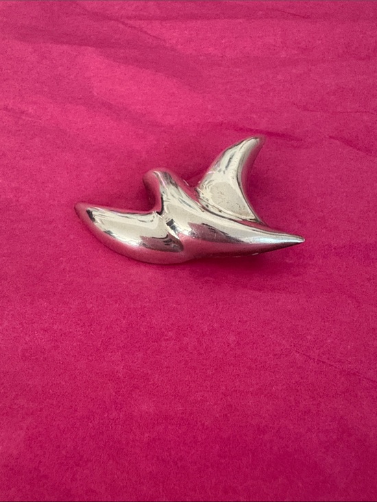 Jewelry - Silver 925 Stamp Dove Brooch